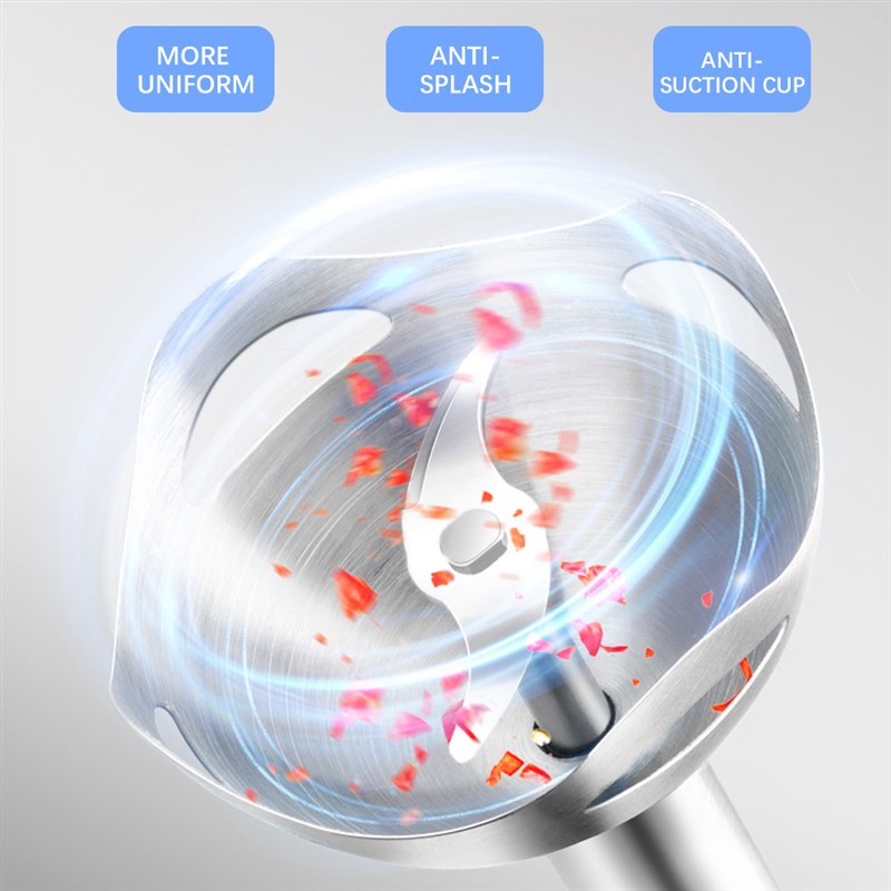 厨房家用电器食物搅拌器料理棒手持式电动不锈钢搅拌机欧规搅拌棒