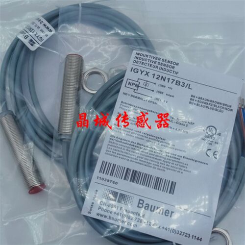 堡盟Baumer接近开关 IGYX 12N17BE3/L现货 IGYX 12P17B3/L