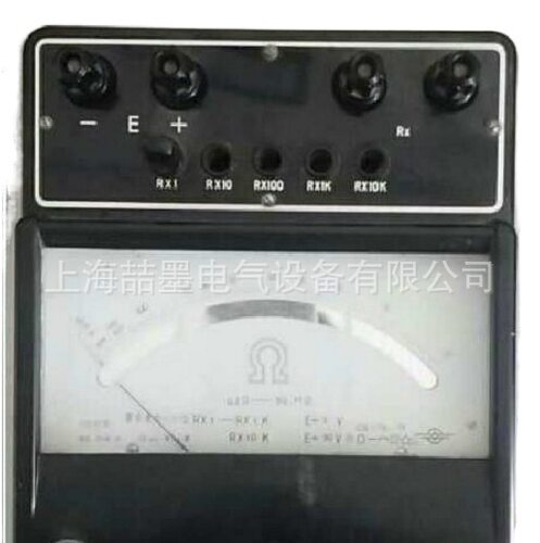 上海二表ZC32/1欧姆表2.5级2Ω-0.5MΩ