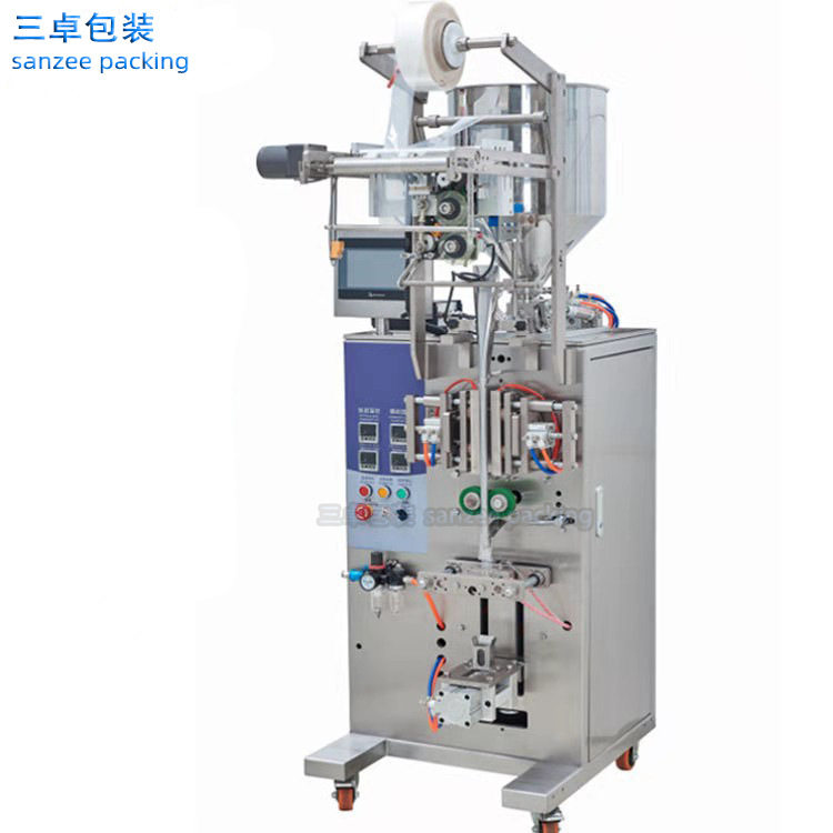 全自动液体圆角包装机 圆角背封液体包装机 免洗手凝胶包装机