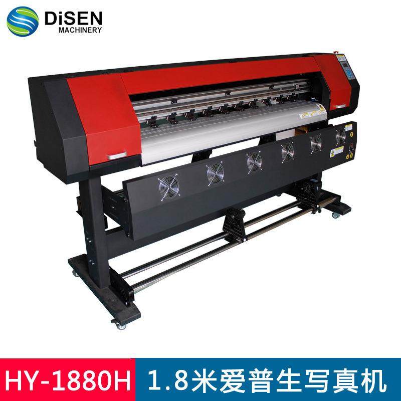 大型户外写真喷绘一体机1.8米写真机XP600喷头配件墙布打印机