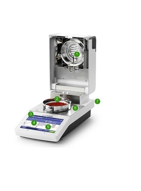 ?梅特勒HC103/02快速水分测定仪 实验室水份检测仪0.001%分辨率