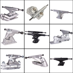 陆地冲浪板CX4CX7支架YOWs5弹簧桥S6水桥M双翘长板舞板S7专业滑板