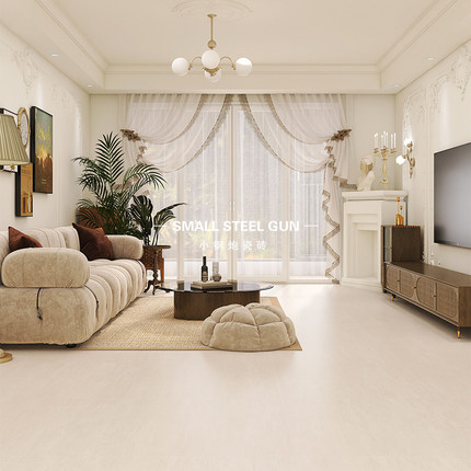 奶油柔光木纹砖 600x1200客厅卧室饭厅防滑地砖瓷砖阳台地板瓷砖