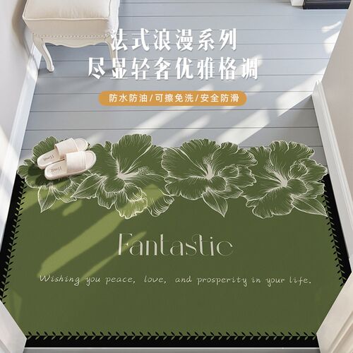 入户门地垫pvc皮革p免洗耐脏进门门口脚垫高级感玄关门外防滑地毯