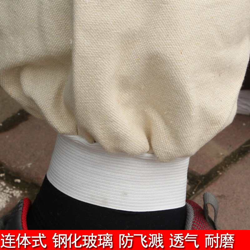 帆布打砂衣喷漆服防护喷砂服喷砂防护服