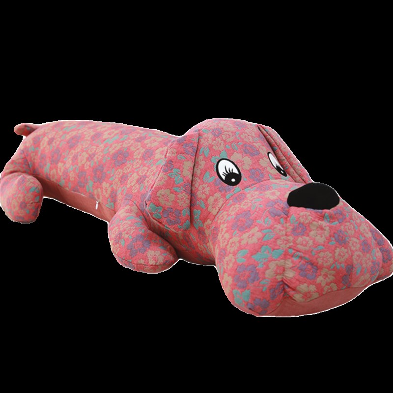 趴趴狗卡通双层纱抱枕玩偶女生侧睡夹腿靠枕客厅卧室沙发孕妇