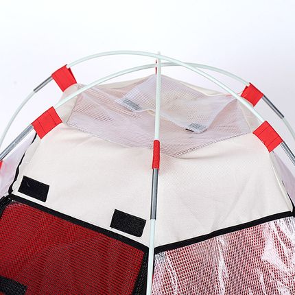 宠物封闭式六角烘干箱猫咪狗狗洗澡吹毛烘干帐篷宠物用品