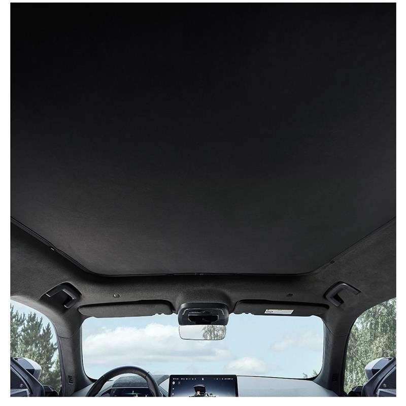 3W遮阳挡适用极氪001 007天幕遮阳帘天窗隔热冰晶帘车顶防晒隔热