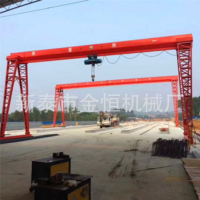 龙门架起重3吨5吨小型移动式龙门吊车间仓库室内手动电动龙门吊架