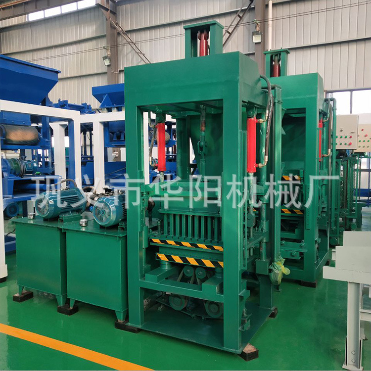 液压免烧水泥制砖机六角空心护坡砖砖机全自动井字砖砖机垫块砖机