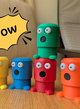 新品Air pressure fun toys 气压奇趣小玩具圣诞节装饰品摆件