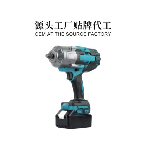 外贸无刷电动扳手大扭力锂电风炮架子工冲击充电扳手强力电板手