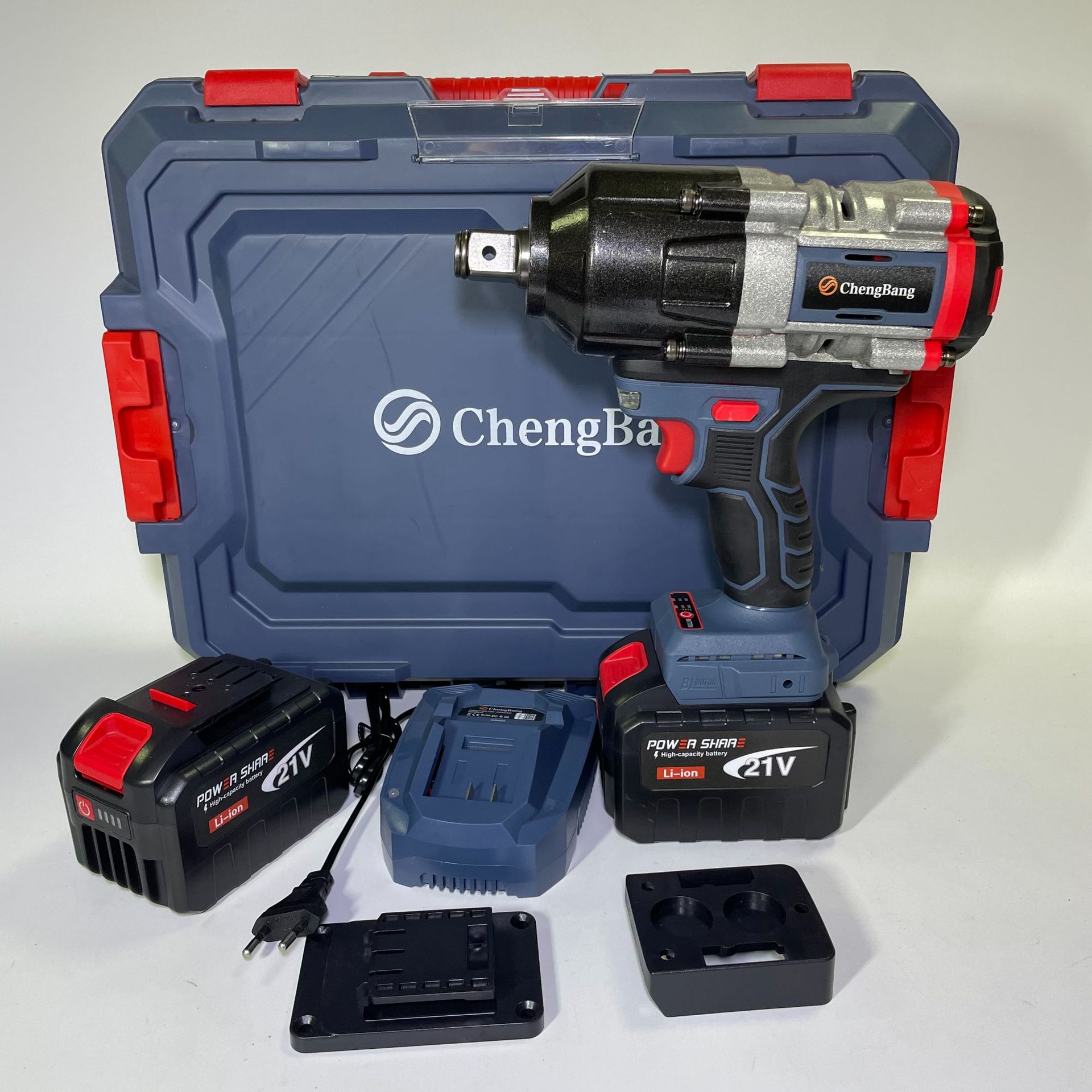 外贸(3/4轴)CB系列锂电无刷电动扳手2406Lc+1300N+?15串电池包