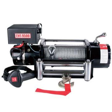 厂家9500lbs电动绞盘 12v/24v 钢丝绳越野自驾 自救绞盘 4.