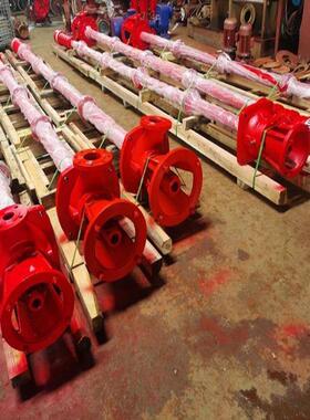 供应龙事达XBD立式3CF消防深井泵 干式电机CCCF长轴深井消防泵