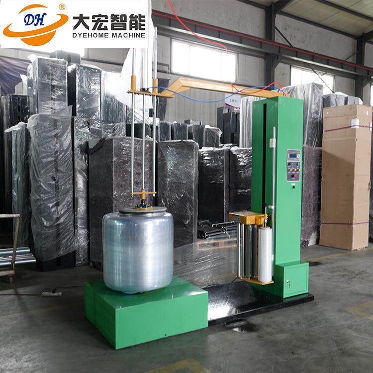 山东 无托盘式 预拉伸包装机 无纺布面布卷绕包装设备