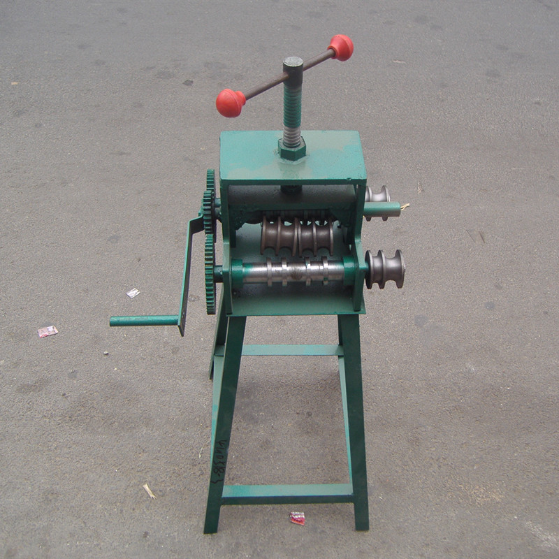 多功能手摇不锈钢弯管机 手动弯管器大棚车棚圆管方管35 40 50型