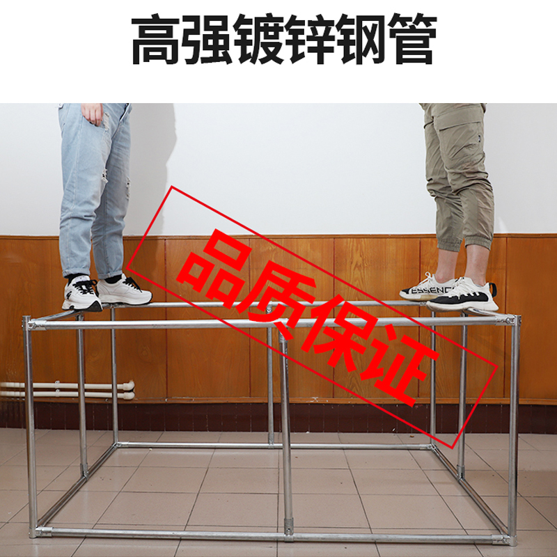 绿色帆布鱼池塑料养殖水箱蓄水池加厚刀刮布养鱼池水袋带支架定制