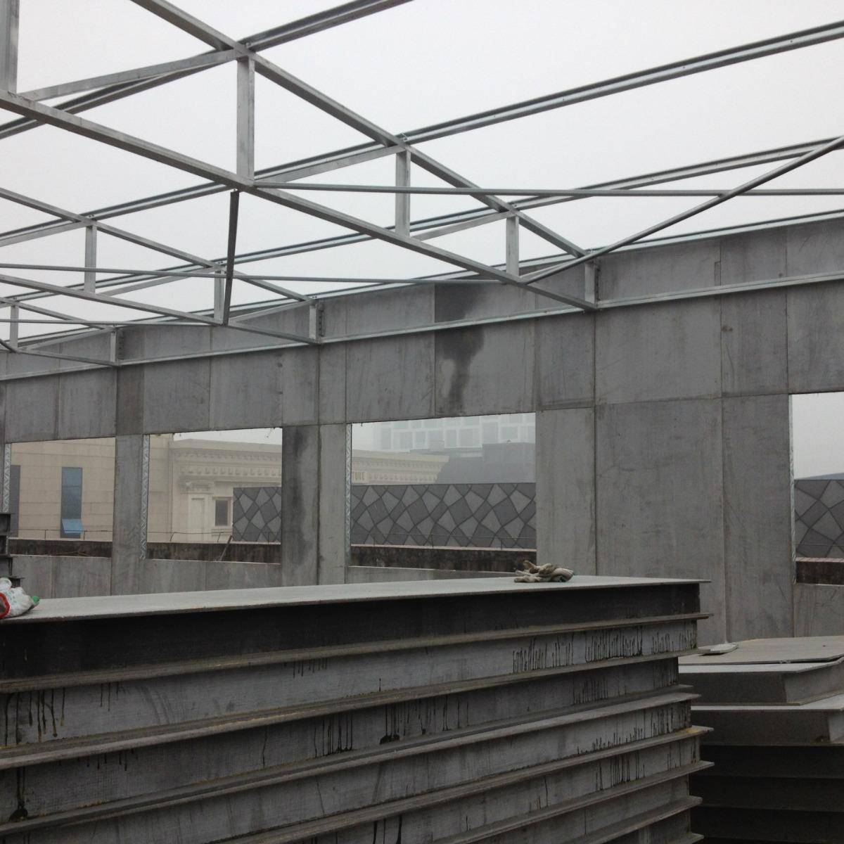 佛山简易板房出口活动房屋印尼豪华水泥纤维板办公室