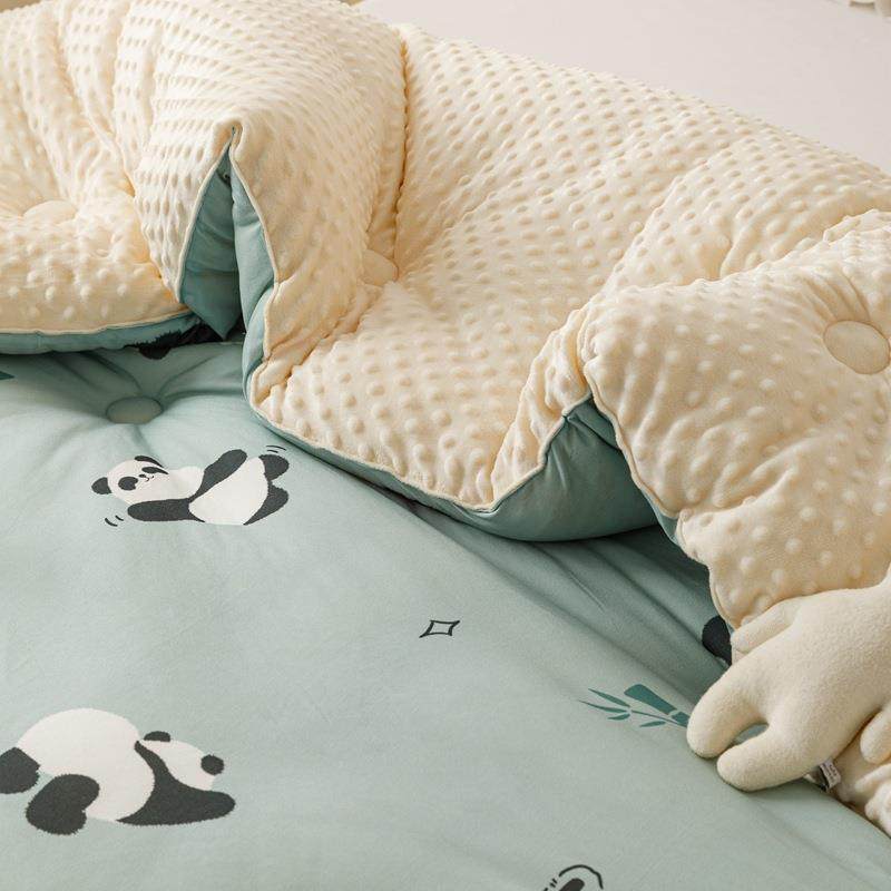 A类婴优被y系豆豆被儿童卡通大豆级被母针织加棉豆豆冬被冬季厚被,床上用品,化纤被,淘宝优惠券,粉丝福利购,淘宝优惠卷