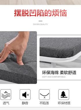 厂家直供办公折床单人床家用人叠午睡成床8862A加固四折木板床午