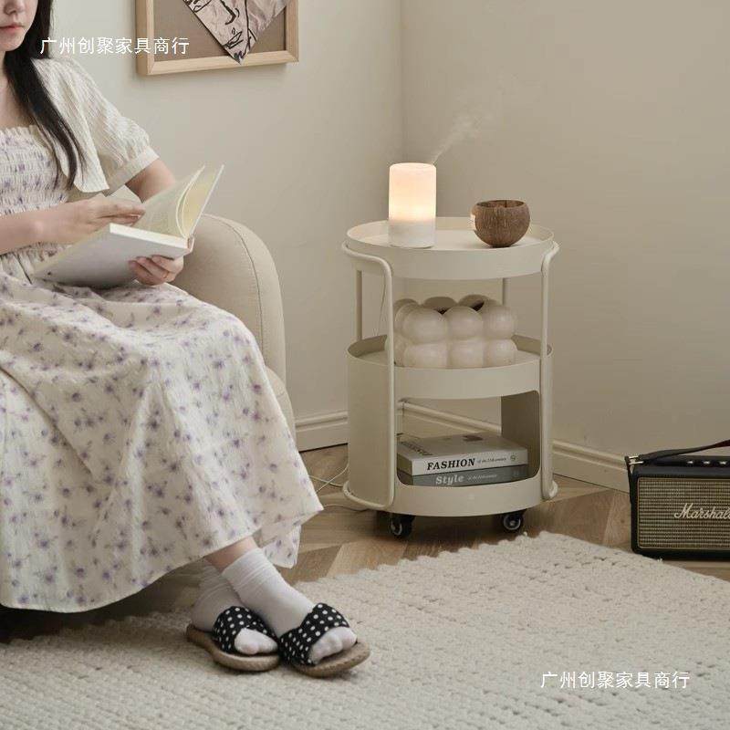 牧森奶油风可移动几圆桌客迷你茶几酒店民床宿头边MS0001桌子沙发,基础建材,脚轮/万向轮,淘宝优惠券,粉丝福利购,淘宝优惠卷