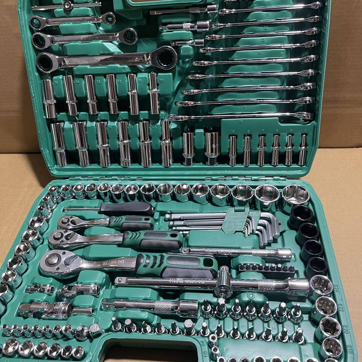 150件车维套汽MIY修工具套装套扳手组合工具修工具修汽筒车维垒德