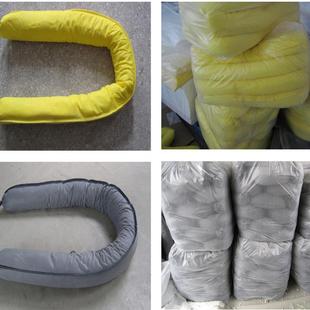 吸油毡船用海面面江面工业PP油吸棉防污过滤吸油水枕QVS厂价