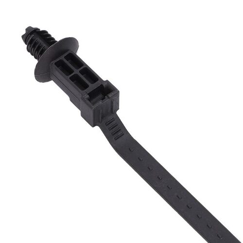 汽车螺纹头6.4*190mm扎带HS118型500条/包螺旋杉树型固定卡