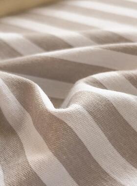 秋冬加厚磨人毛床单件纯棉生态全棉老ZY1688-W单粗布宿舍单被单