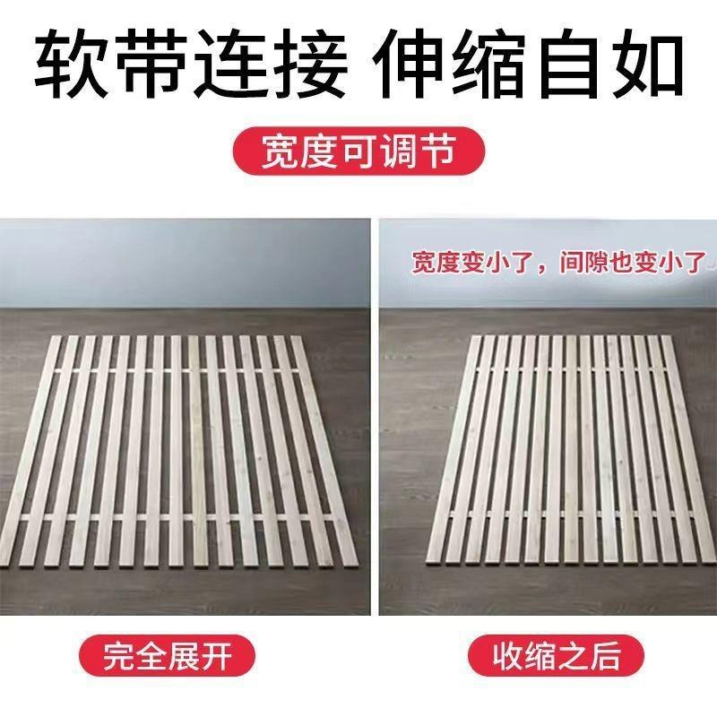杉榻木185床板实木铺板整块垫折片防榻米潮排骨架床架子可叠床板