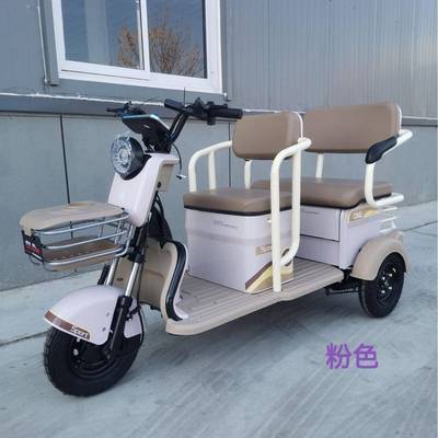 新步款动三轮车送孩子V8三轮车销量接飙升源头厂家老电人电动代车