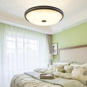 式 美吸顶灯卧形室灯圆le阳台灯复古过道灯具中式 简5005AB约玄d关