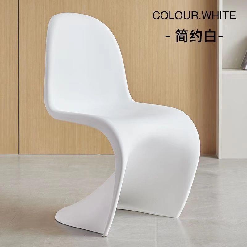 人餐椅简现代塑料椅子用靠背椅成潘东椅会议室约洽家谈椅子化妆凳