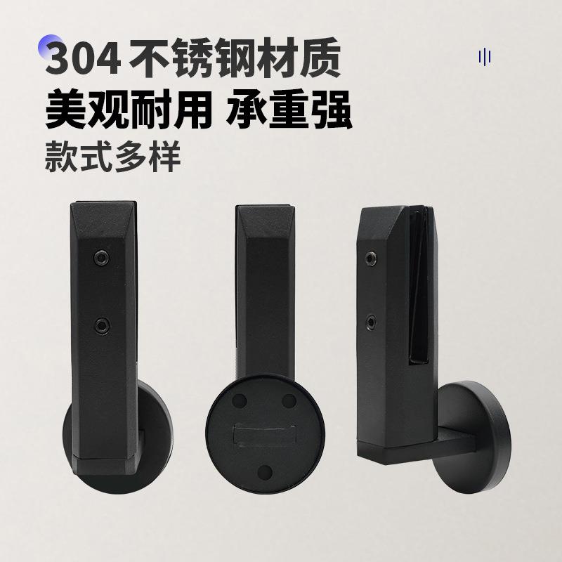 现货梯不锈钢侧打挂玻璃夹免孔底座楼固阳台IGA栏杆无边框直角定
