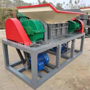 1旧000型双SSJ-1000轴撕碎机稻秆木草材粉碎秸机多功能废家电处理