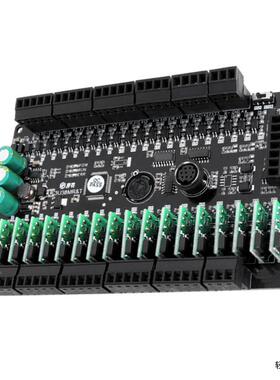 F3U控1N2国产PLN带时钟-C工板可编程控制器485时钟轴伺X服步进驱