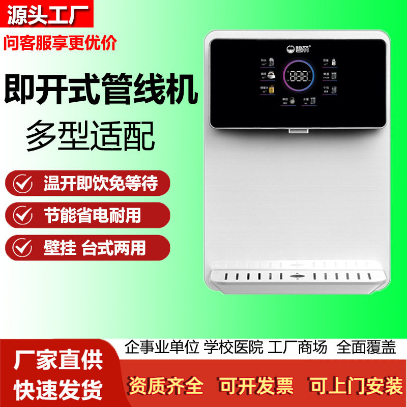 碧丽小型速热即开台式净饮机智享版多档调温带童锁单嘴可壁挂批发