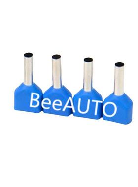 厂家直销双线管形接线接冷压DOO端子预绝双缘头TE4009E型T线管