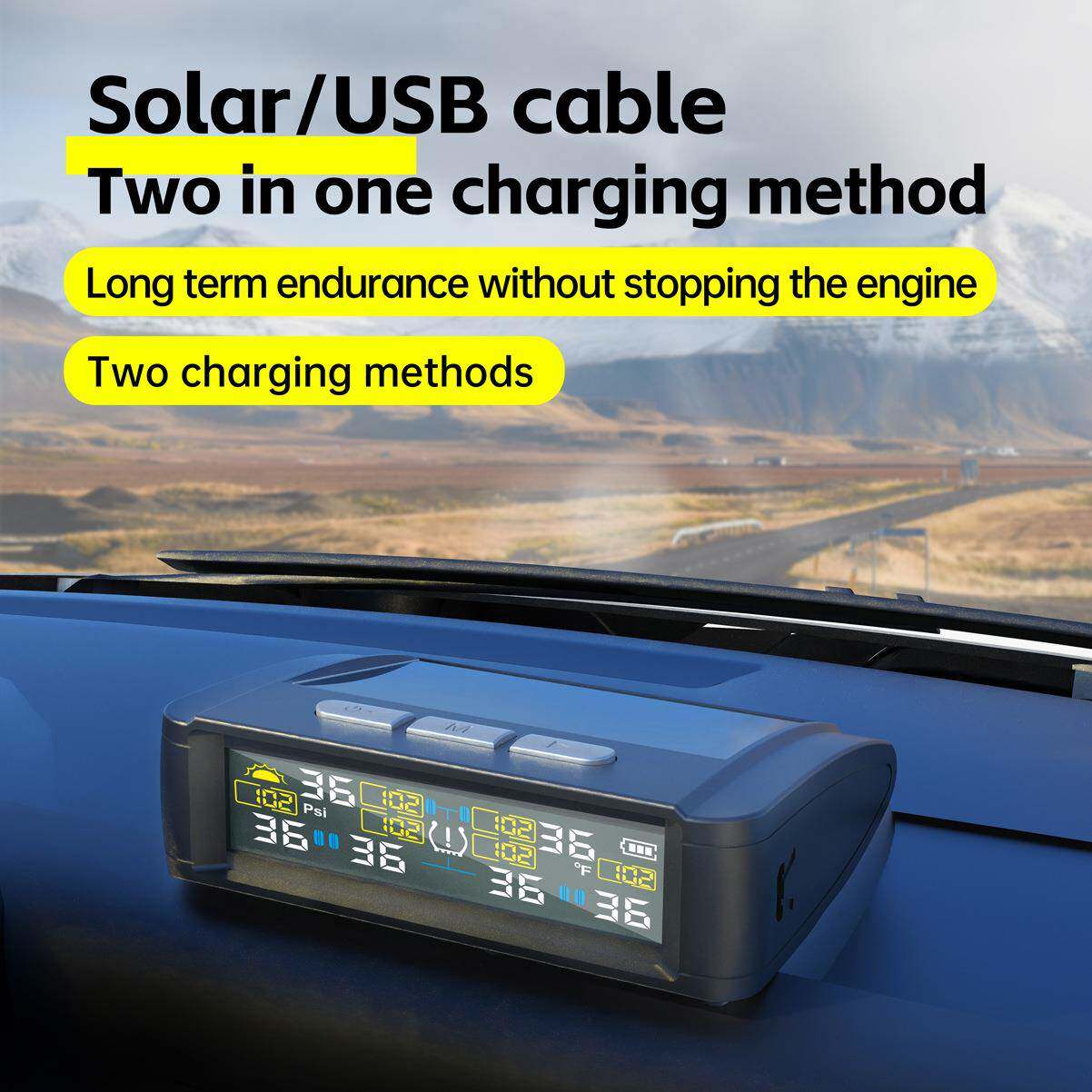 T11-6轮太528阳监能测压监房车胎压胎测支持大气压胎压监测系统