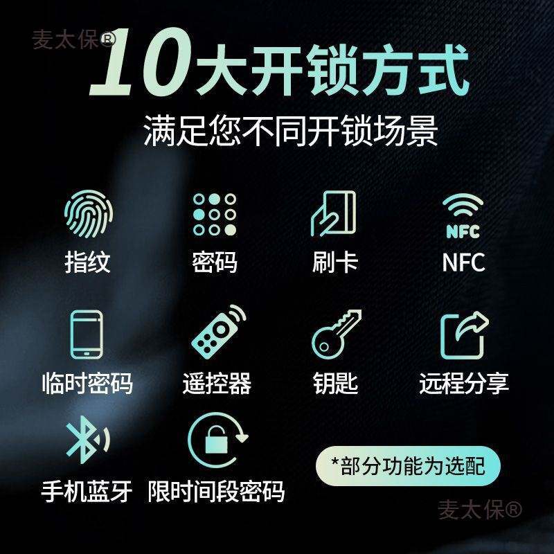 不锈钢门密码锁老式防盗门牛头锁改装指纹锁智能铁门锁出租垒德株