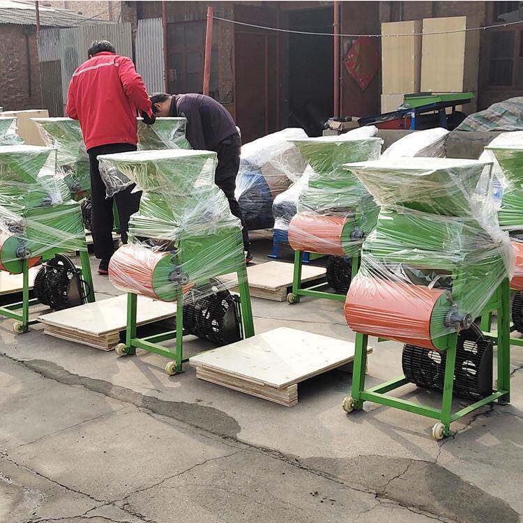 家用小花花生脱壳机4马力柴NLG油机带剥壳机生米去皮2粒机张筛脱