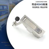 平面锁按钮弹跳锁606&不钢空压锈机门锁MS7工08M压缩式 业机械门锁