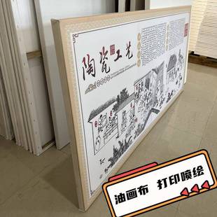 大尺寸内油框写生油画框亚麻布框加厚雨941画露麻油画框画丙稀框