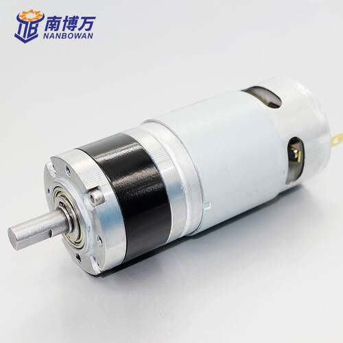 42直径775直流减速电机行星齿轮12v24伏微型可调速大扭力低速马达