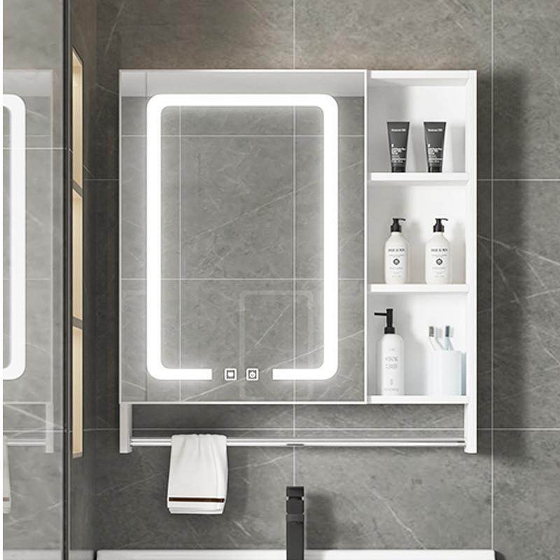 9sa太空浴室铝镜柜小298户型卫生间储物收镜子挂式化妆镜单墙独纳,家装主材,浴室镜柜,淘宝优惠券,粉丝福利购,淘宝优惠卷