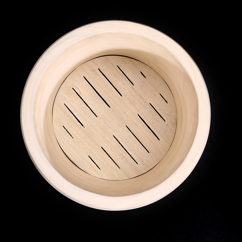 厨房家用蒸饭木桶m蒸子蒸笼整木梧桐木制商用蒸格纯手工蒸桶