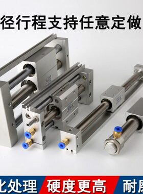 气立可无杆气缸MRH15X100/200/300/400/500/600/700-H-SD2-A2