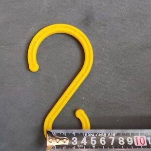 200个s型吊钩电缆挂钩绝缘塑料工地加厚增强承重电线工程验收挂钩